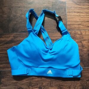 NWT Adidas sports bra in electric blue
